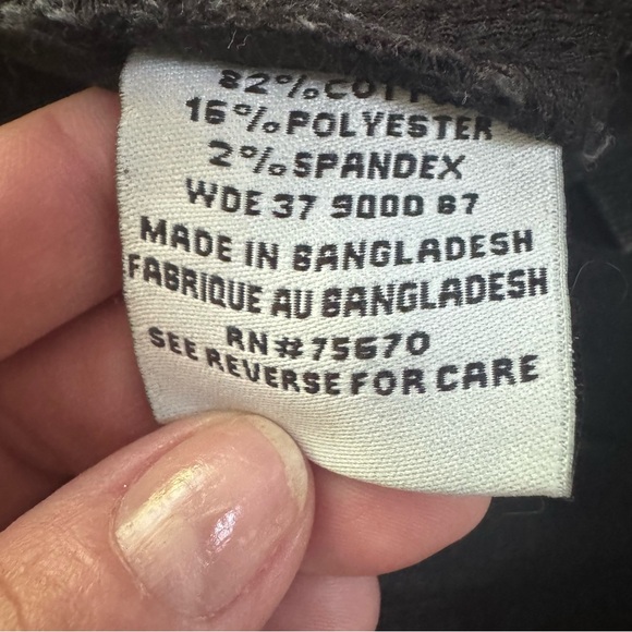 WXYZ MFG CO. Nomad Slim Fit Jeans in Faded Black Denim. 30 x 30 - Picture 8 of 11